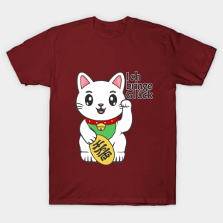 Glücksbringer Katze T-Shirt